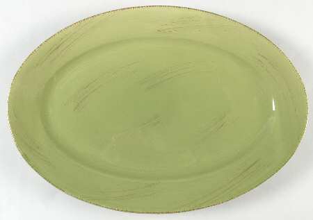 Sonoma Celadon 12" Oval Serving Platter