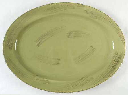 Sonoma Celadon 18" Oval Serving Platter