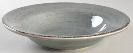 Sonoma Slate Blue Large Rim Soup Bowl by Tag Ltd
