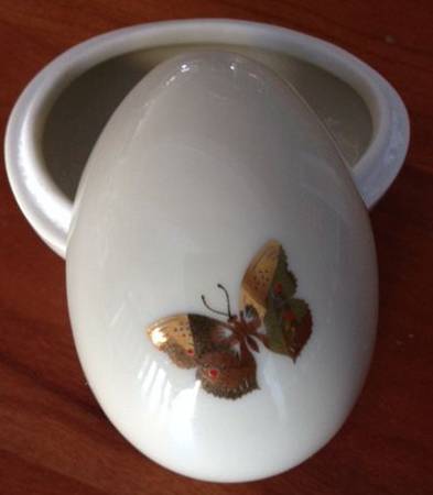 Butterflies Trinket Box & Lid