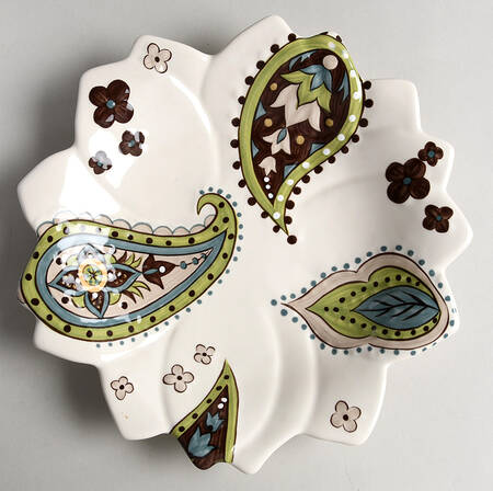 Misto Angela Flower Shape Salad Plate