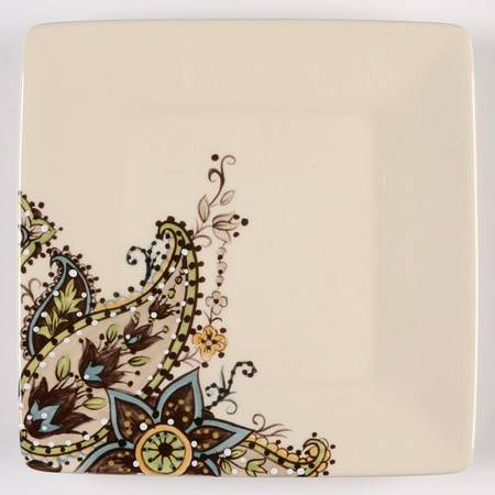 Misto Angela Square Salad Plate by Tabletops Unlimited