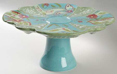 Marisol 12" Diameter Pedestal Cake Stand