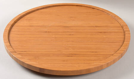 Lemon Wreath Wood Lazy Susan Base