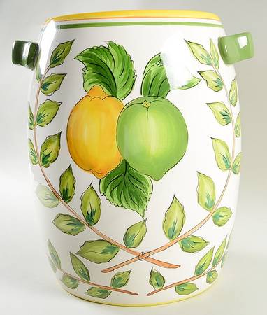 Lemon Wreath Samovar No Lid