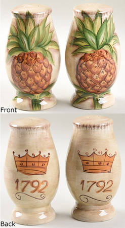 Tropical Pineapple Salt & Pepper Set