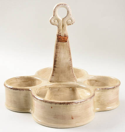 Tropical Pineapple Condiment Tray (For 5-Piece Set)
