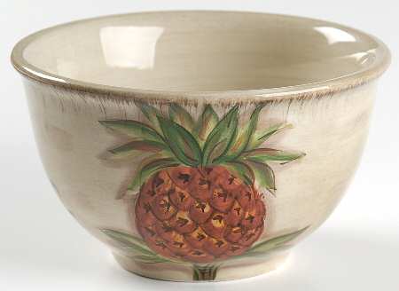 Tropical Pineapple Soup/Cereal Bowl