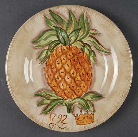 Tropical Pineapple Salad Plate