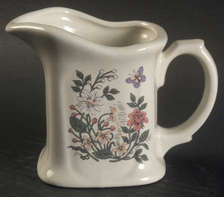 Garden Sketchbook Creamer