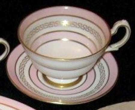 TIC85 Footed Cup & Saucer Set