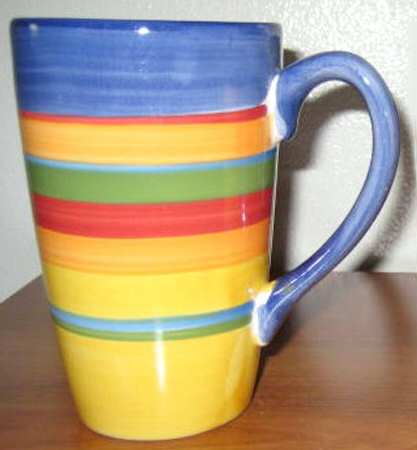 Coffee Stripes Mug