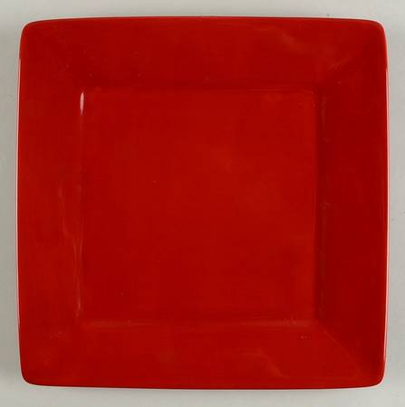 Misto Red Square Dinner Plate