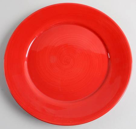 Misto Red Large Dinner Plate