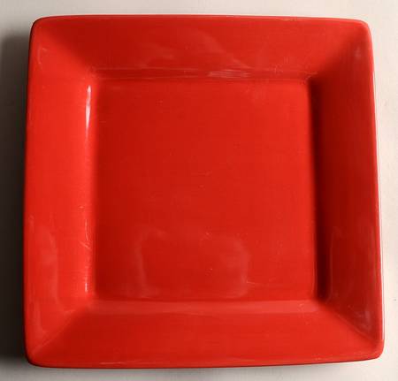 Misto Red Square Dinner Plate