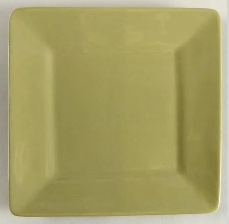 Misto Green Square Salad Plate