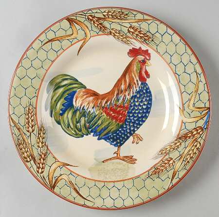 Rancho Gallo Dinner Plate