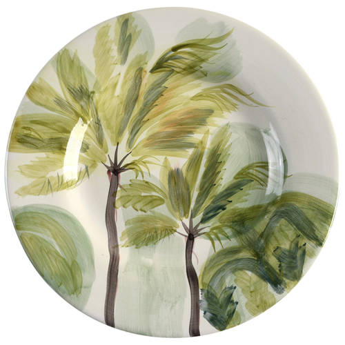 Palm Tree Dinner Plate