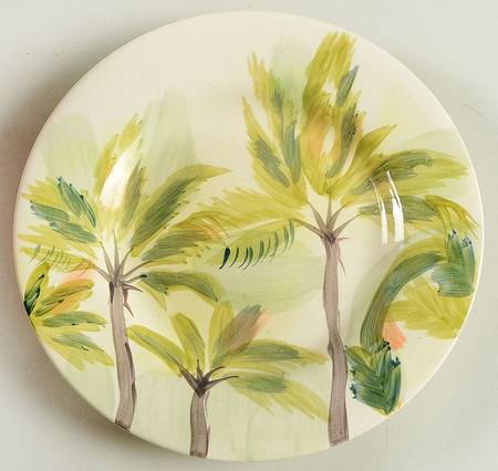 Palm Tree Salad Plate