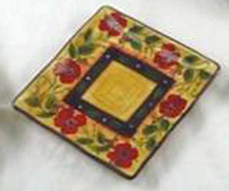 Angelica Square Salad Plate