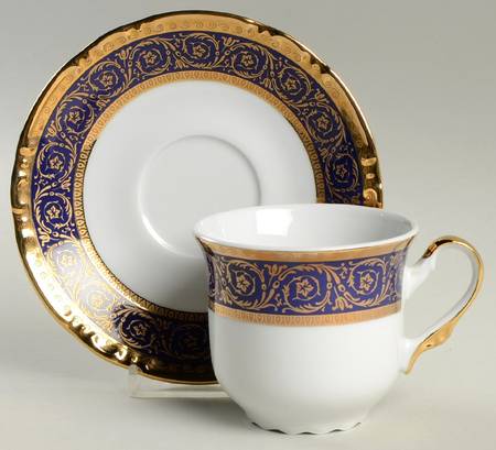 THU386 Flat Cup & Saucer Set