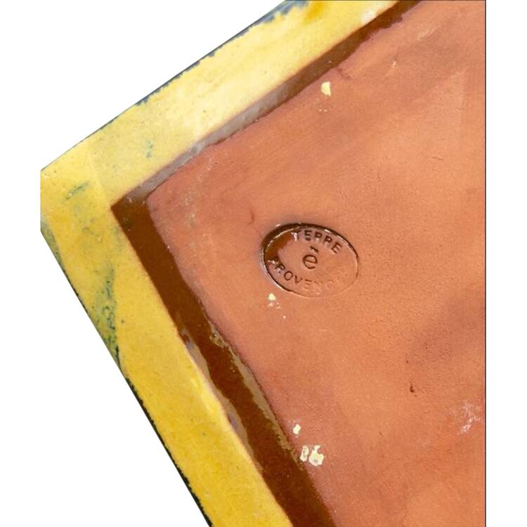 Divers Square Salad Plate