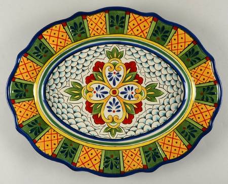Benito 18" Oval Serving Platter