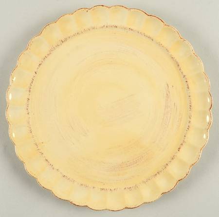 Big Is Great Yellow Luncheon Plate