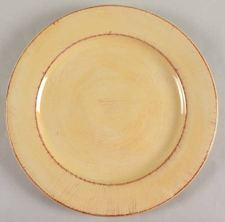 Big Is Great Yellow Service Plate (Charger)
