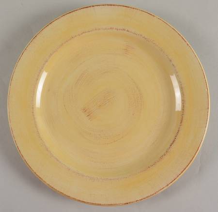 Big Is Great Yellow Dinner Plate
