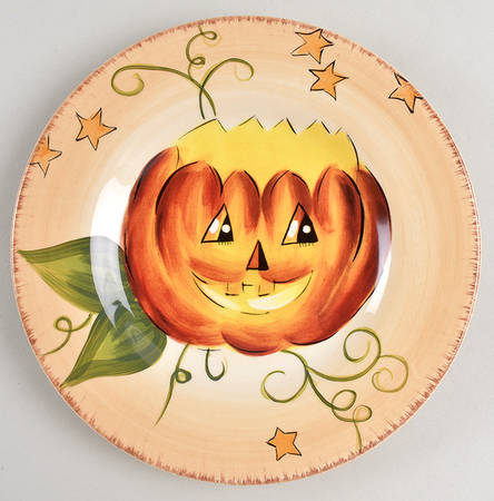 Halloween Wonderland Salad Plate