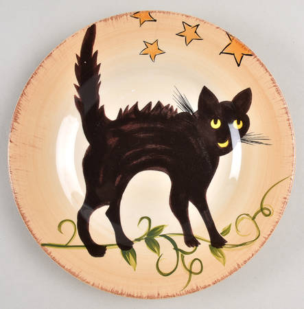 Halloween Wonderland Salad Plate