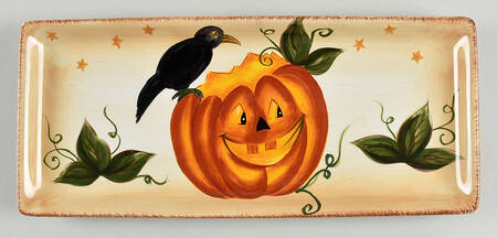 Halloween Wonderland Rectangular Tray