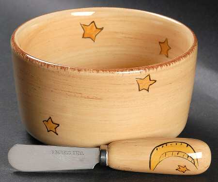 Wicked Hollow Dip Bowl & Spreader Set