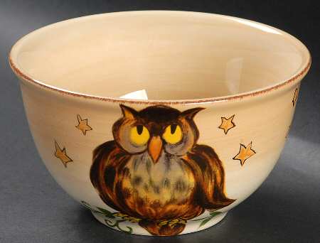 Halloween Wonderland Soup/Cereal Bowl