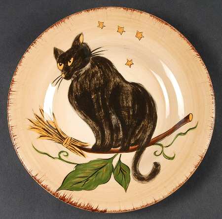 Halloween Wonderland Salad Plate