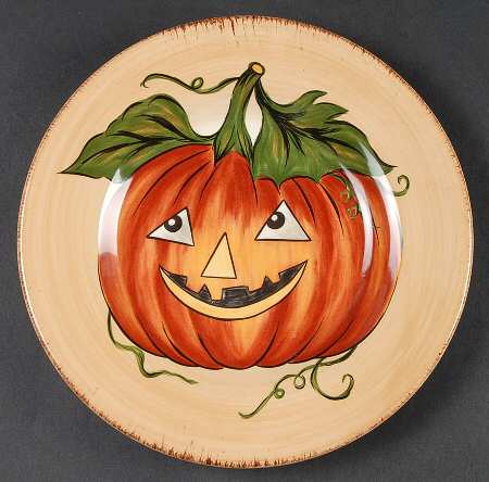 Halloween Wonderland Salad Plate