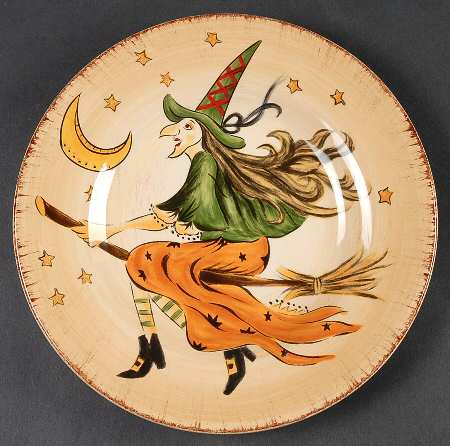 Halloween Wonderland Salad Plate