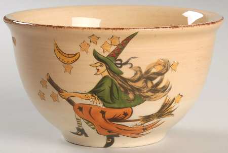 Halloween Wonderland Soup/Cereal Bowl