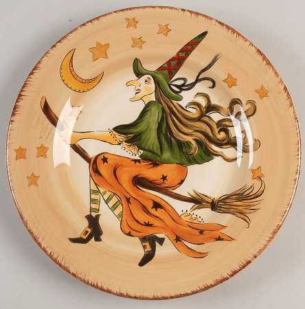 Halloween Wonderland Dinner Plate