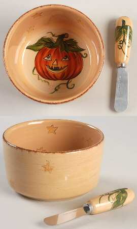 Wicked Hollow Dip Bowl & Spreader Set