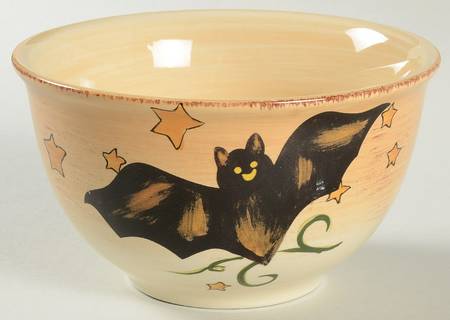 Halloween Wonderland Soup/Cereal Bowl