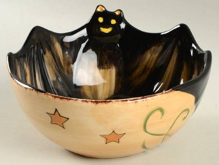 Halloween Wonderland Open Candy Dish