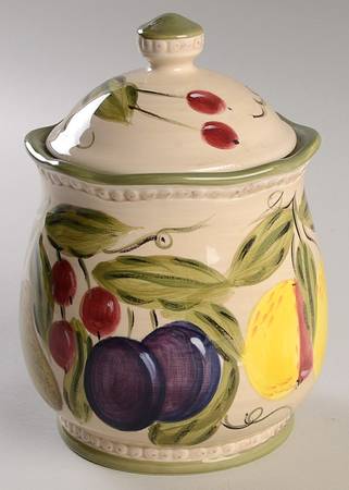 Francesca Small Canister & Lid