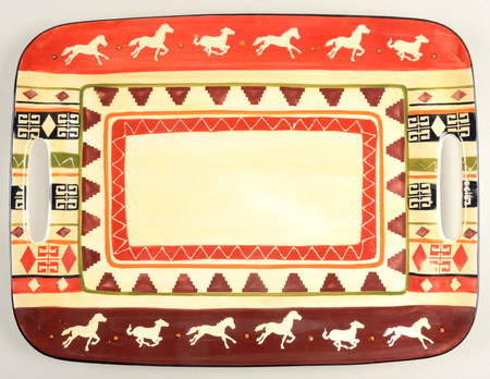 Del Rio 18" Handled Tray
