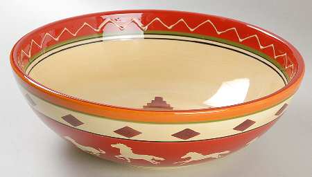 Del Rio 10" Round Vegetable Bowl