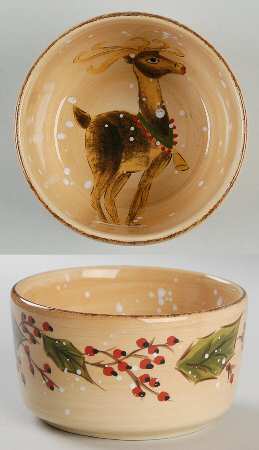 Snowstorm Dip Bowl (For Dip & Spreader)