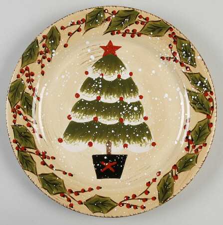 Snowstorm Salad Plate