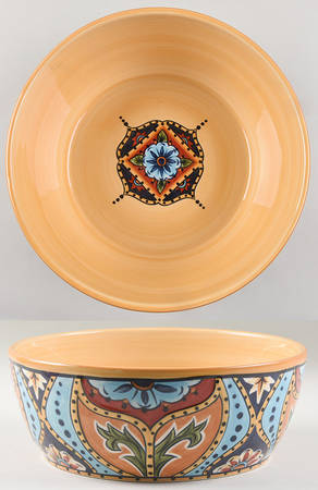 La Barca 11" Large Salad Serving Bowl