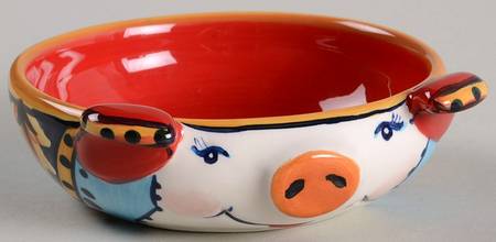 La Barca Figural Dip Bowl
